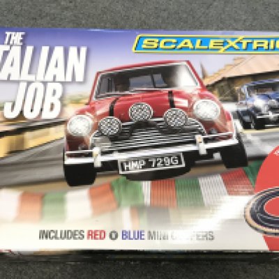 A Boxed Scalextric The Italian Job Set.