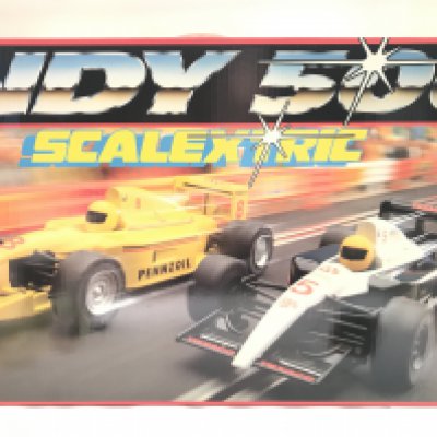 A Boxed Scalextric Indy 500 Set.