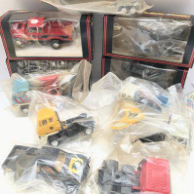 A Box Containing Scalextric Trucks And Lorrys. Ideal for Spares etc.