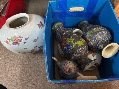 20th century Japanese vases and other ceramics. No reserve