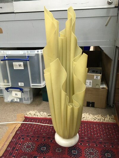 A Georgina Jacob vintage lamp, 66cm tall