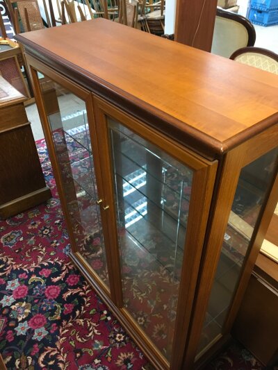A modern display cabinet. 118cm tall 85cm wide