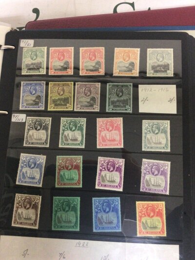 Two Albums containing very well presented stamps mainly unused from Early George V to Elizabeth II in two albums.