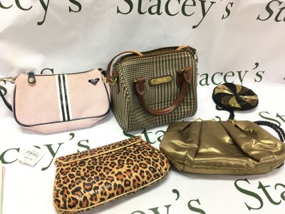 Five handbags Monsoon ,Quicksilver ,Ralph Lauren etc