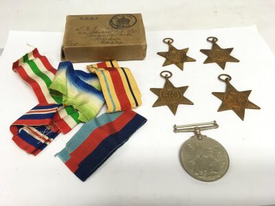 A WW2 medal group.