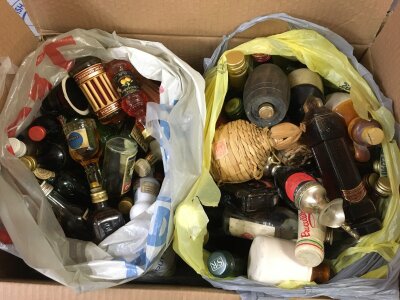 A large collection of miniatures.