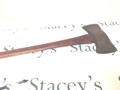 A Vintage American double sided Axe stamped Plumb Made in the USA.