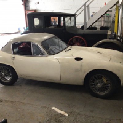 A real barn find ! A 1962 Lotus Elite Super 95 for restoration. A two door coupe with front engine and rear wheel drive. 
Found in a garage and had not been on the road in decades. This car garage stored and no damp or water leaks in the garage so preserved and ready for restoration. 
At the present time there are less than 30 roadworthy Lotus Elites Super 95 in the uk. 
Designed by Colin Chapman and original design drawings by Peter Kirwan-Taylor.The Elite first appeared at the 1957 London Motor Show with its distinctive fibreglass light weight monocoque.
 Viewing by appointment only.