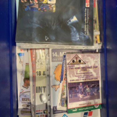 Chelsea Youth Football Programmes: Includes around 140 representative youth and European aways plus around 30 tickets. Worth a look.