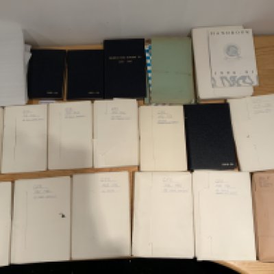 QPR Home Football Programmes: Complete seasons of first team homes to include bound volumes of 62/63 63/64 68/69 + 75/76. Other seasons are 69/70 to 74/75 plus 79/80 to 87/88 and more. Collector has written a couple of requirements to complete on packaging.