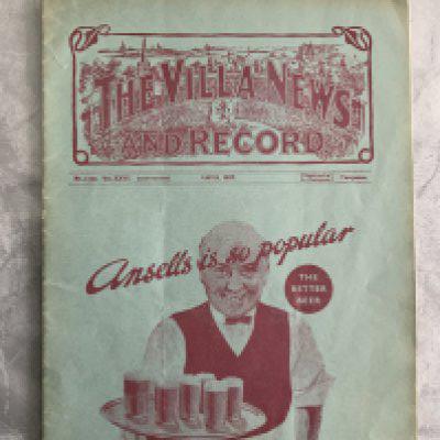 36/37 Aston Villa v Newcastle Football Programme: Very good condition Division Two programme with no team changes.