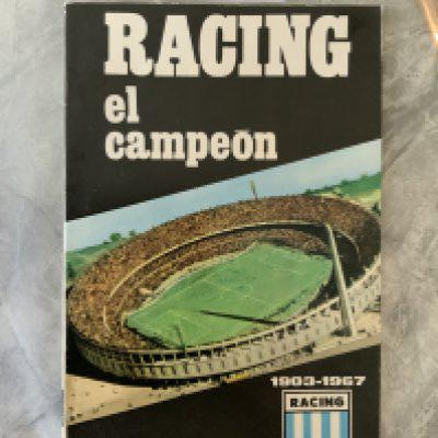 1967 Racing Club v Celtic Football Programme: Intercontinental cup final between the champions of Europe Celtic and South American champions Racing Club played in Argentina. 32 page original programme is excellent with no writing.