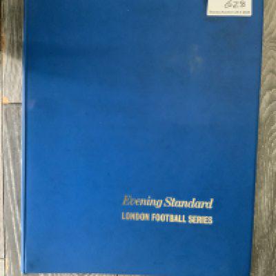Evening Standard London Club Football Newspaper Collection: London Football Series consisting of all 12 newspapers and the original folder from 1970. Each edition of the full set was about one club from London including Fulham Wrst Ham Tottenham Chelsea and Arsenal. Excellent. (12)