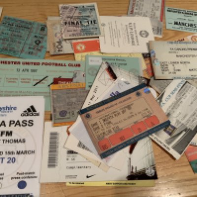 Manchester United Football Tickets: Includes 1963 FA Cup final, 69s beam back to Old Trafford for match at Arsenal, 2011 Youth Cup semi final at Chelsea, VIP tickets and passes 98/99 treble season v Gainsborough Trinity Tottenham and Arsenal plus more.