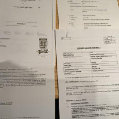 Wilf Zaha Manchester United Football Contracts: Produced in January 2013 following his move from Crystal Palace. Includes bonus scheme information and numerous autographs of him. (4)