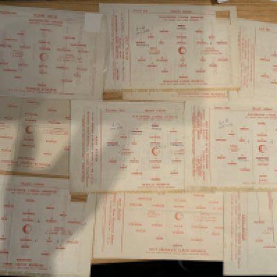 Manchester United Late 1950s Reserve Football Programmes: All homes except 59/60 West Brom. One from 57/58 then 15 from the next two seasons. Many have tokens cut out. (16)