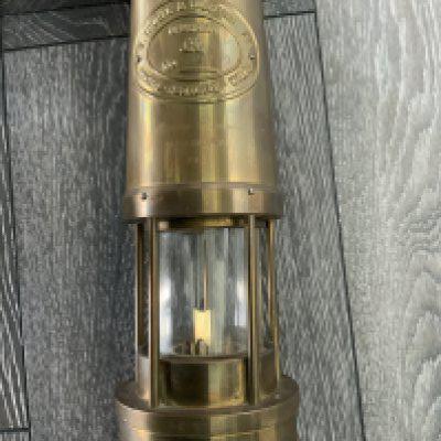 Jimmy Rimmer Manchester United Testimonial Gift: 1987 Swansea v Manchester United Testimonial played on 24 2 1987. Measuring 10 inches high this heavy metal lantern made by Thomas + Williams Ltd has the words Jimmy Rimmer Testimonial 1987 engraved. Rimmer played for both these teams plus Arsenal Aston Villa and Luton.