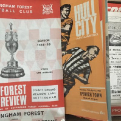 1960s Football Programmes: Very wide range of teams in very good condition. (250)