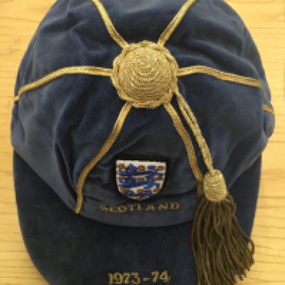 John McDowell England Under 23 Football Cap: Awarded to the West Ham player for playing v Scotland at Newcastle on 13 3 1974.