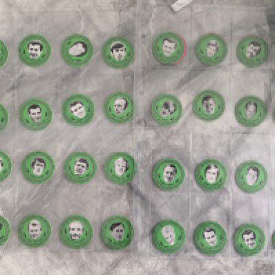 Tonibell Team Of All Time Complete Football Card Set: Excellent condition produced in association with World Soccer. Includes Moore Mercer Haynes Finney Bell and both Charltons. (36)