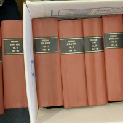 Speedway Star + News Bound Volumes: From 60/61 to 69/70 there are 10 volumes lacking 66/67. Superb weekly magazine.