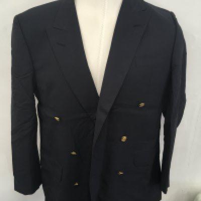 Paul Merson England Football Suit Jacket: Daks wool suit jacket with gold coloured 3 Lions buttons. Made to measure so no size given. Would need a dry clean and has a few tiny nicks to rear.