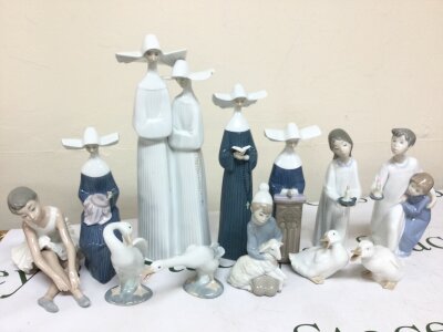 Lladro and nao figures
