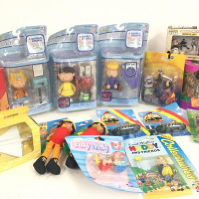 A Box Containing a Collection of Various Boxed Toys Including Peanuts. Corgi Concorde, Jungle Book etc.