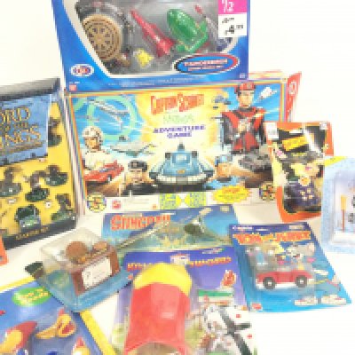 A Collection of Various Boxed Toys including Lord of the Rings. Thunderbirds. A Matchbox Stingray Set. And others.