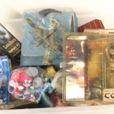 A Box Containing Various Boxed And Loose Toys. No Reserve.