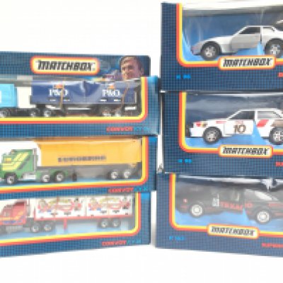 3 X Boxed Matchbox Convoy Lorrys. And 3 Matchbox Superkings. No Reserve.