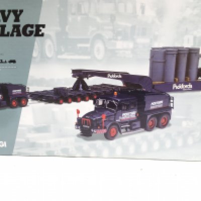 A Boxed Corgi Heavy Haulage Pickfords Scammell Contractor x 2. Nicolas Trailer. Bogies and Generator. #18005.