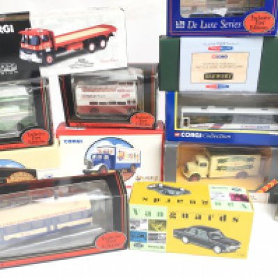 A Collection of Various Boxed Diecast including EFE. Vanguards. Corgi etc.