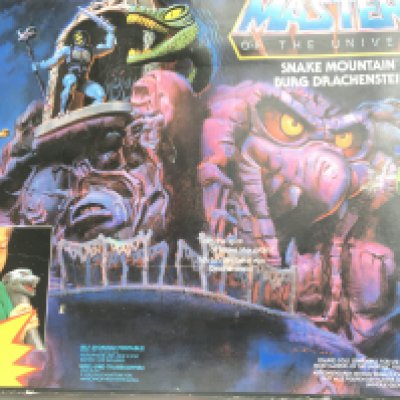 A Boxed Mattel Masters Of The Universe Snake Mountain.