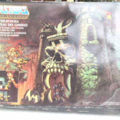 A Boxed Mattel Masters Of The Universe Castle Grayskull. Parts Missing.