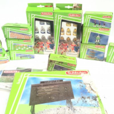A Small Collection of Boxed Subbuteo. Boxes Worn.