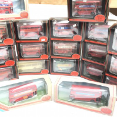 2 X Boxes Containing Exclusive First Editions.mostly Routemasters.