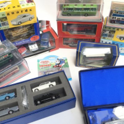 A Small Collection of Boxed Diecast Including Corgi. Vanguards. And Original Omnibus.