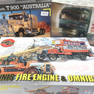 3 Boxed Model Kits including Revell. Italeri and Airfix.