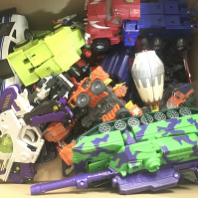 A Box Containing Modern Transformers.