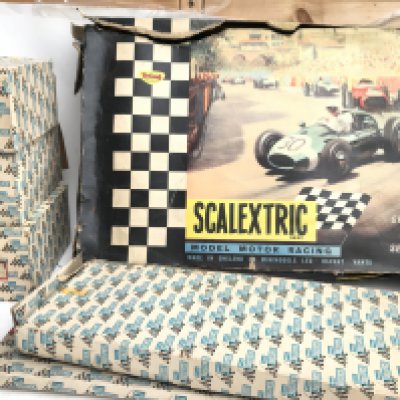 A Collection of Boxed Scalextric. Including a Grand Prix set #GP.33. No Reserve.
