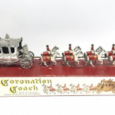 A Boxed Lesney Coronation Coach.