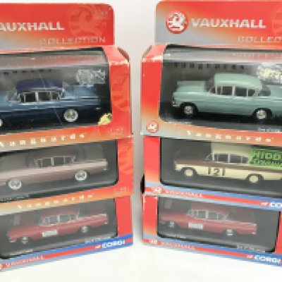 A Small Collection of Boxed Vanguards. 1:43 Scale.