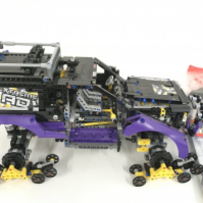 A Part Built Lego Technic Extreme Adventure #42069 with Manual.