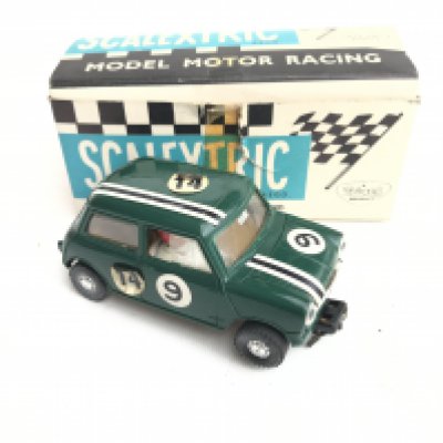 A Boxed Scalextric Mini Cooper #C.76 A/F. NO RESERVE