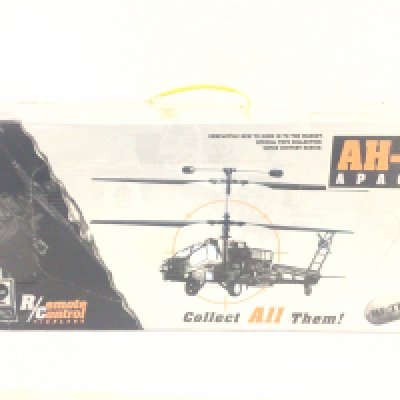 A Boxed Chuang Sheng Remote Controlled AH-64 Apache Helicopter. NO RESERVE