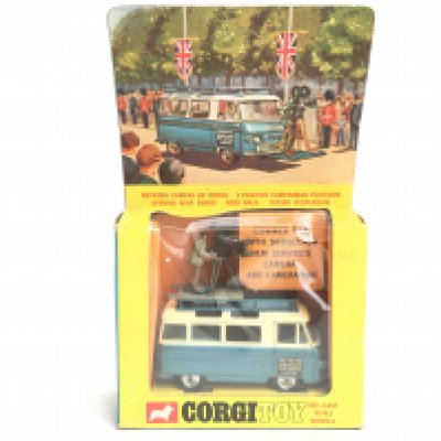 A Boxed Corgi Commer Mobile Camera Van #479.