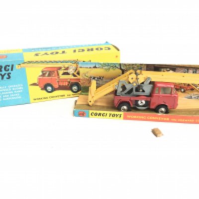 A Boxed Corgi Working Conveyor #64 in repro Box. (Belt Missing). No Reserve.