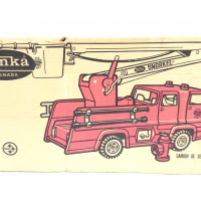 A Boxed Tonka Fire Engine.