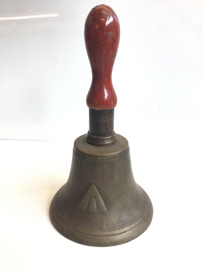 A II world war Air Raid Wardens hand bell.